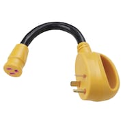 PARKPOWER BY MARINCO ParkPower 3015ARV Straight Blade Adapter - 30A Male to 15A Female 3015ARV